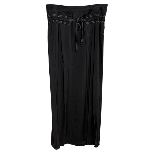 Beate Heymann Street Couture Layered Slip Maxi Skirt Size 8 Black Alt Edgy Goth - Picture 2 of 8